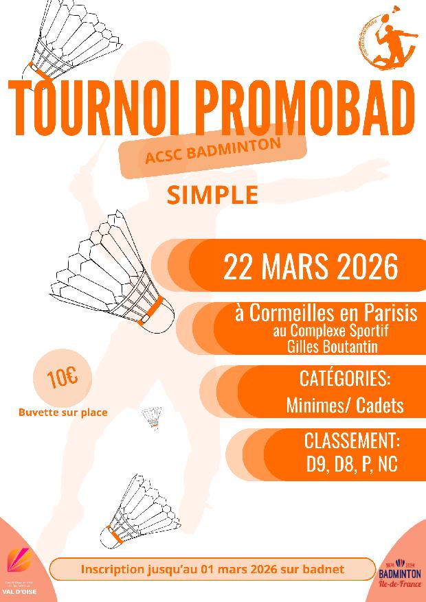 Promobad de l'ACSC Badminton 95